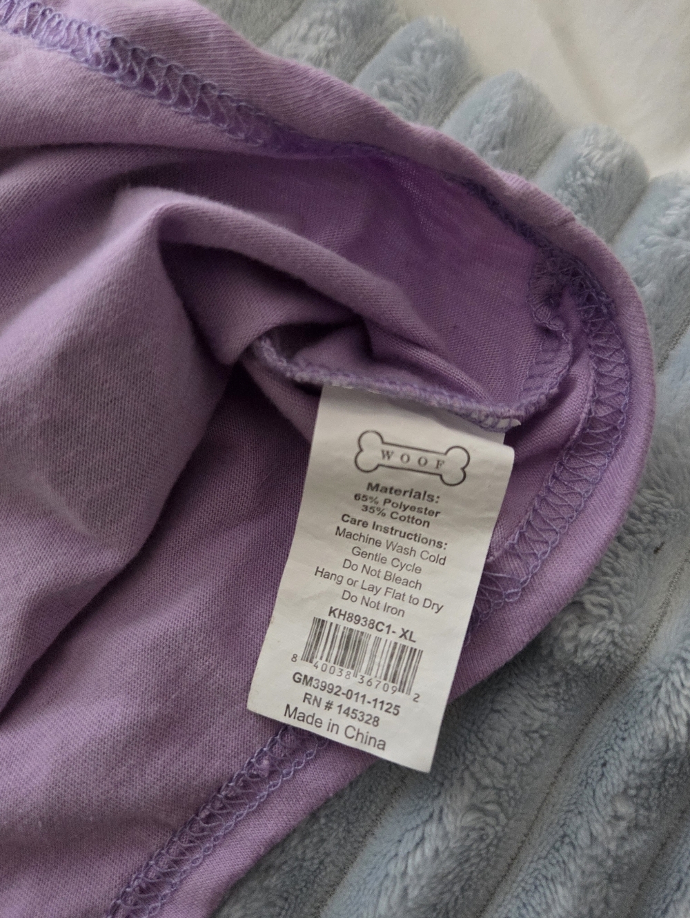 Hello Spring Lavender Dog Tee - Picture 3 of 6